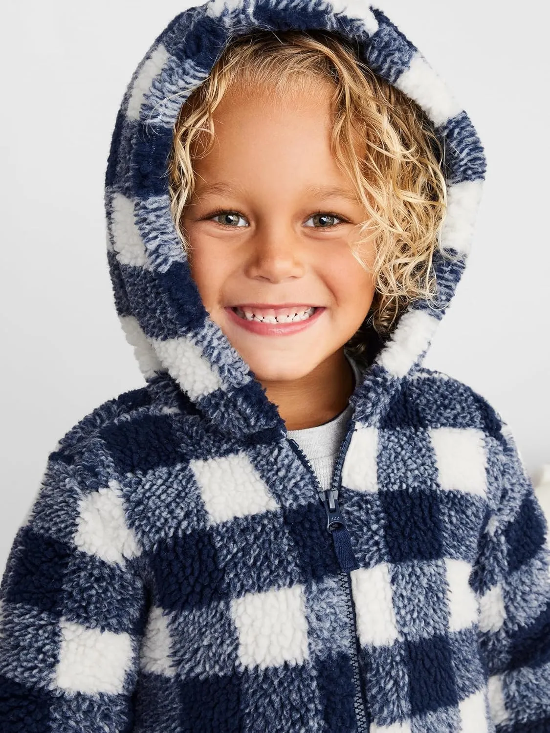 Simple Joys by Carter's Baby Boys' Hooded Sherpa Jacket