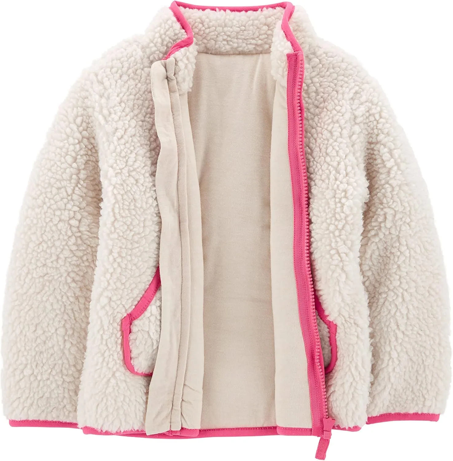 Simple Joys by Carter's Baby Girls' Hooded Sherpa Jacket