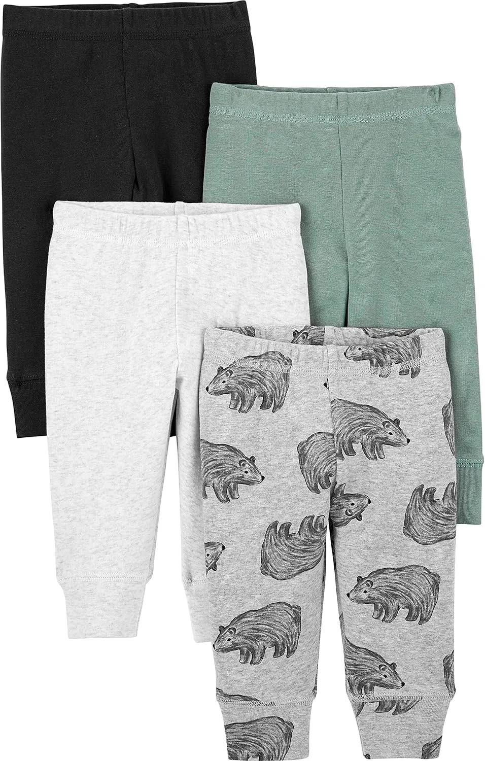 Simple Joys by Carter's Unisex Babies' Pant, Pack of 4