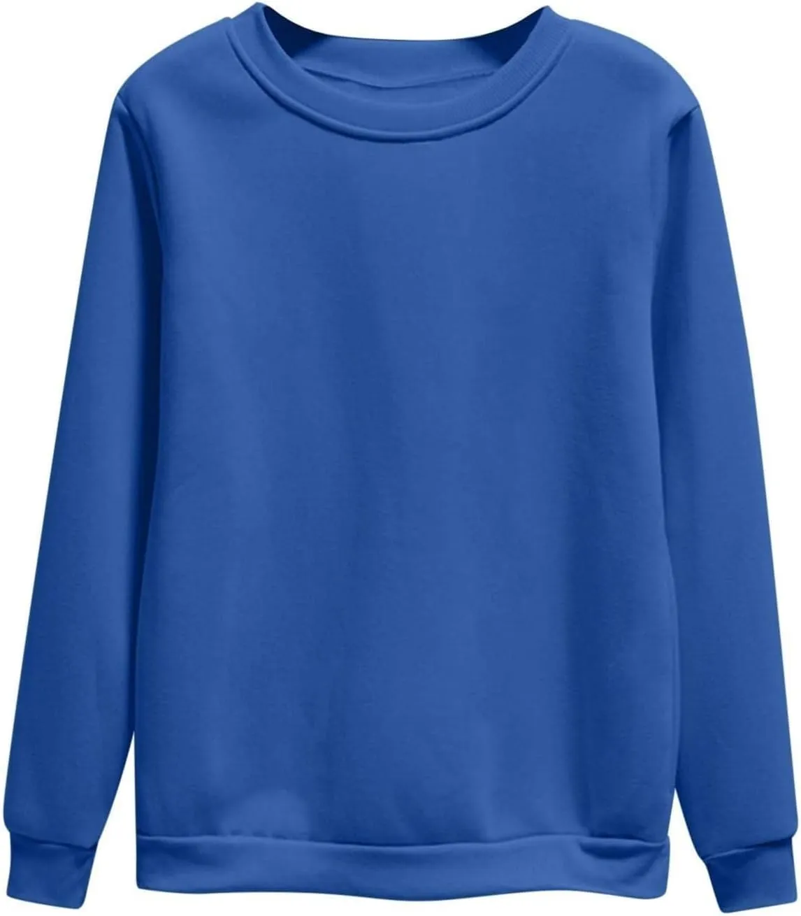 slqdgmryz Crew Neck Sweatshirts Women Preppy Fleece Y2k Hoodie Oversized Crewneck Sweatshirt Cute Winter Clothes Outfits