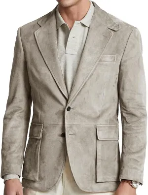 Suit for Men Suede Winter Jacket Slim Fit Single Breasted New in Suits & Blazers Mens Sport Coats Jacket