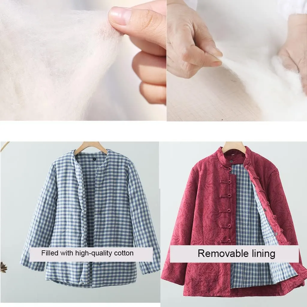 Winter Tang Suit Jackets Cotton Padded Coats Men Warm Tai Chi Uniform Chinese Jacket Kung Fu Clothing Shirt