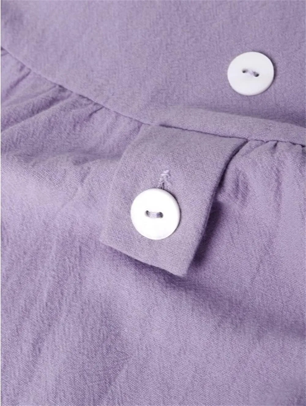 Women Fashion Short Sleeve Summer Dresses Casual Solid Linen Cotton Beach Midi Dress Plus Size
