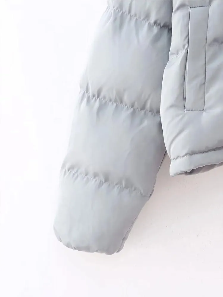 Women Short Jacket Winter Thick short Cotton Padded Coats Female Loose Puffer Parkas Ladies Oversize Outwear