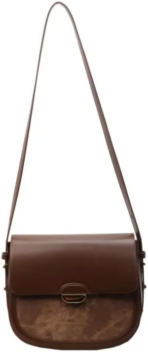 Women's Shoulder Bag Casual Simple Messenger Bag Western Style Saddle Bag Women's Bag