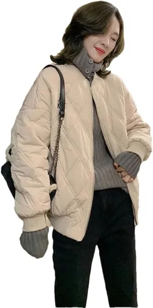 Women's Thin Cotton-Padded Coat Cotton-Padded Jacket Short Winter Fragrance Cotton-Padded Jacket